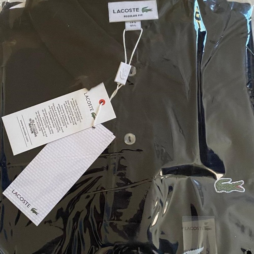 Lacoste Men's Cotton Regular Fit Polo Shirt , NEW - Picture 5 of 6